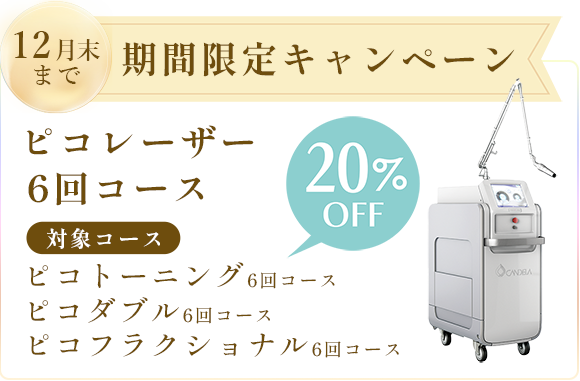 シミ取り5mmx5mm5,500円（税込）、シミ取り放題 頬55,000円（税込）