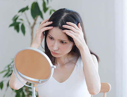 女性の薄毛